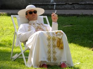 Se eu fosse ator, talvez tivesse disputado o papel do Jude Law no Jovem Papa, a série do Paolo Sorrentino na HBO...