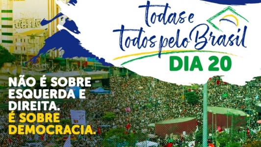 Frente Ampla pela Democracia na reta final da campanha defende Haddad 13 Presidente