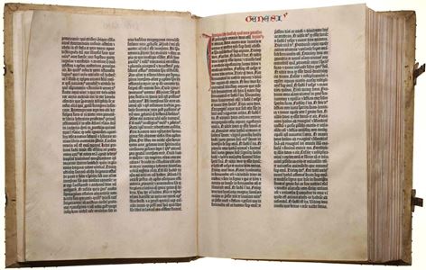 A Bíblia de Gutenberg, fundamental para a Reforma Protestante e para as guerras da Modernidade