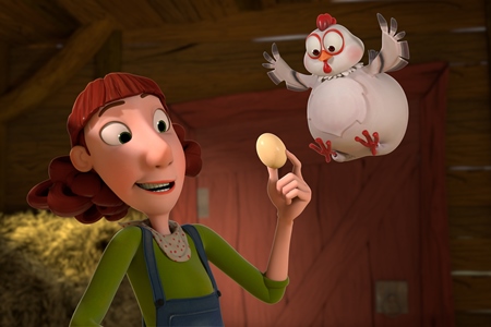 A animação "Chocante - Eggs Change" será exibida no Dia da Criança