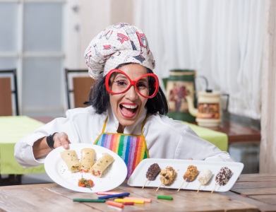 Tina Carvalho, é a chef La Vivi