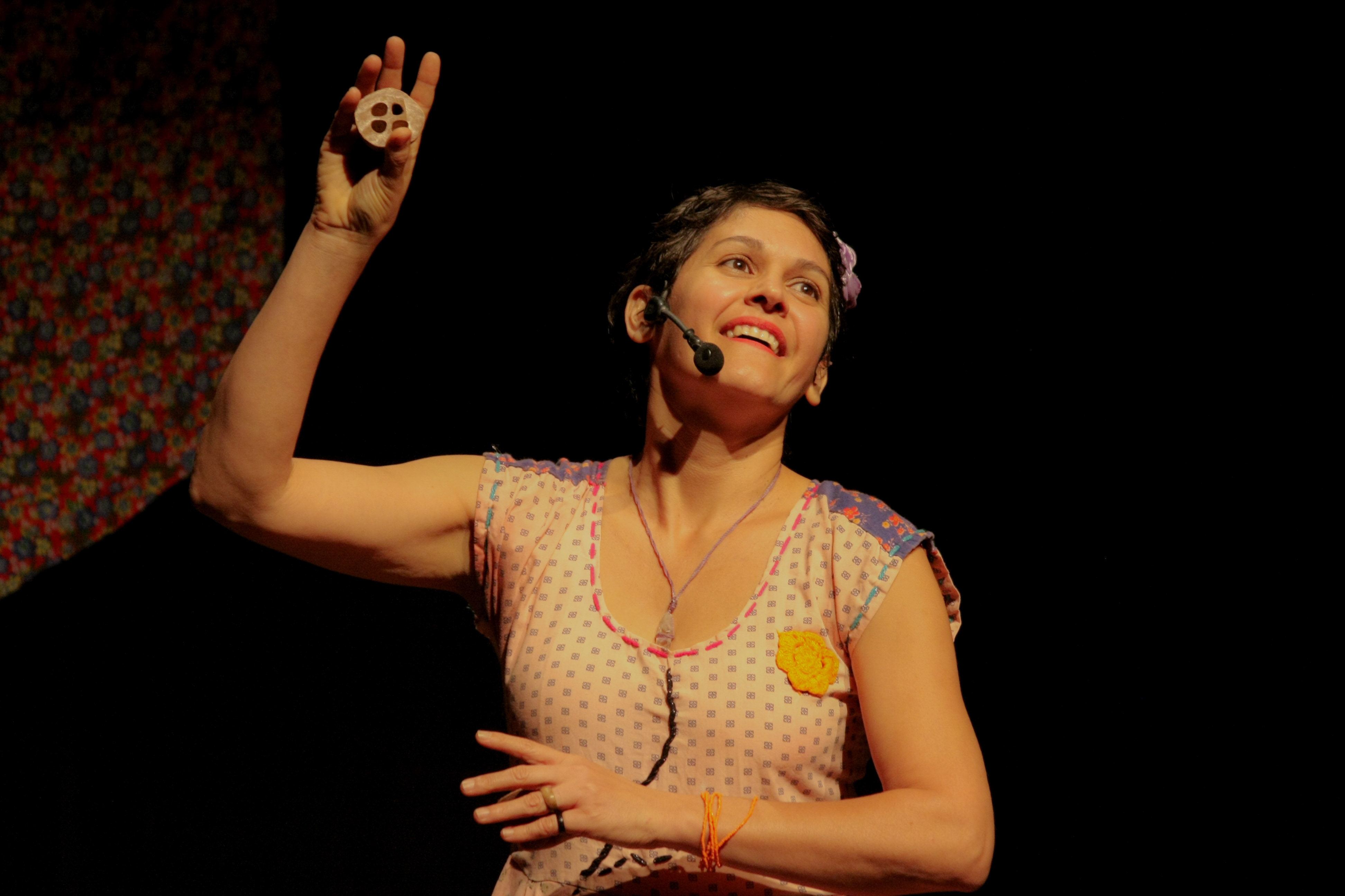 Lilia Diniz apresenta Miolo do Pote em Cantigas e Versos (foto: Alice M. Diniz)