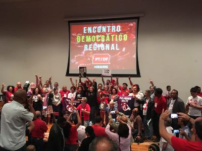 No encontro do PT-DF foram definidos 26 candidatos a deputado distrital e 16 a deputado federal. A lista completa será divulgada em breve..