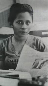 Verenilde Pereira, em foto de 1978, no jornal "A Crítica", de Manaus: "Penso em Cancellier e nas injustiças atuais..."