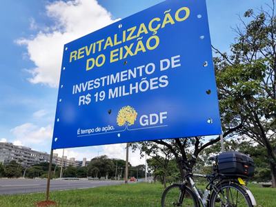 GDF gasta R$ 19 mi para revitalizar o quê? O Eixão da Morte? 