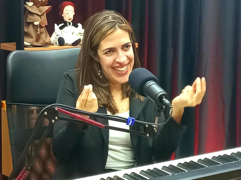 A pianista brasiliense Marina Rabelo de Queiroz na RPL,