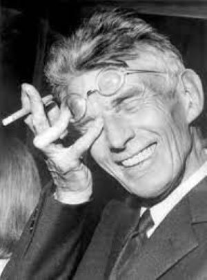 Samuel Beckett (1906-1989), escritor irlandês, autor de En attendant Godot - Esperando a Terceira Via (que jamais chegará…)