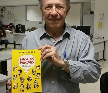 O livro "Faíscas Verbais" está à venda no site da Amazon