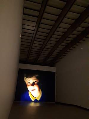Maria Lúcia Verdi: “Fiquei tocada por uma das mostras em exibição no MAXXI, a do artista italiano Diego Marcon (1985) - a brevíssima videoinstalação ´Ludwig´, feita por computação gráfica”. 