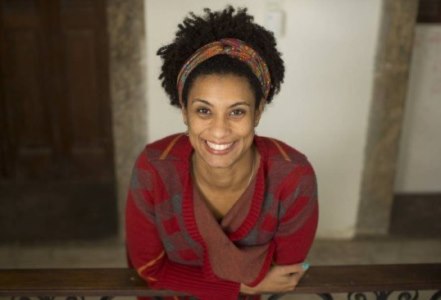 Marielle Franco, vereadora do PSol, assassinada no centro do Rio. O povo pede Justiça